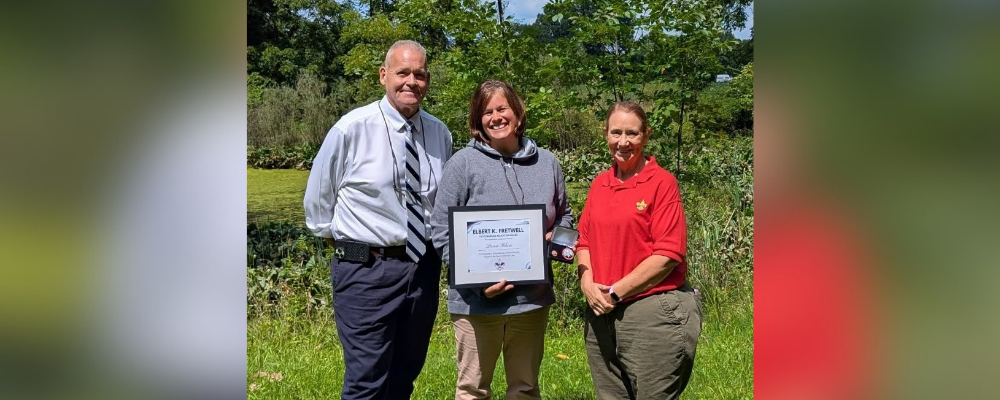 Rhea Honored by Scouting America