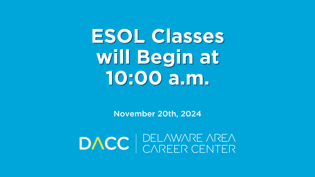ESOL Delayed