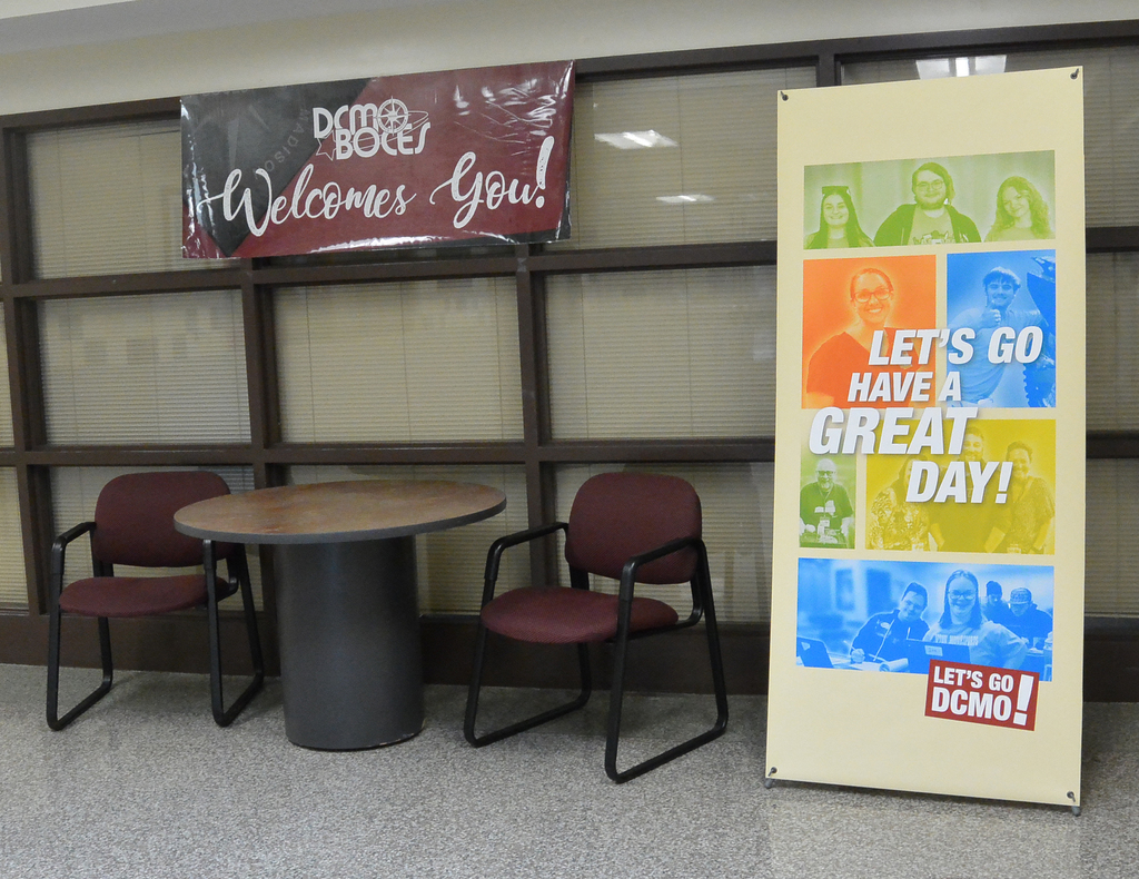 DCMO BOCES Welcomes You! Let's go have a great day! Let's go DCMO!