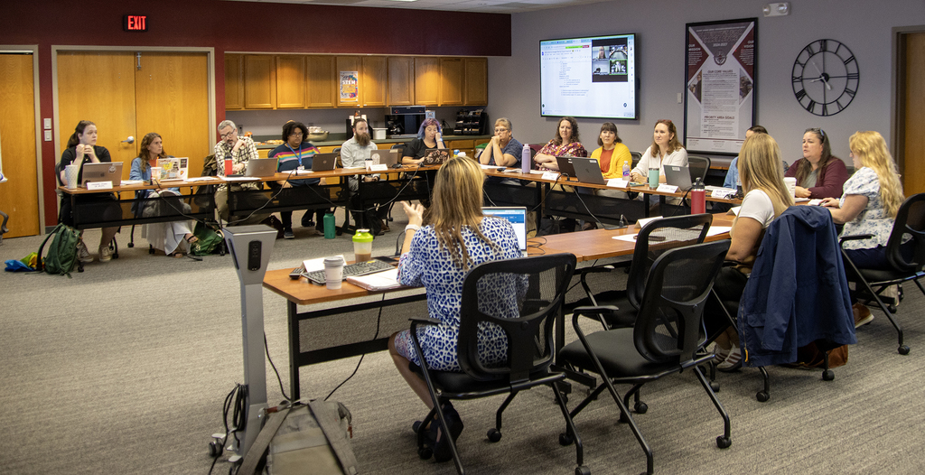 group in conference room