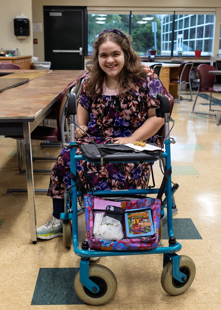 smiling student