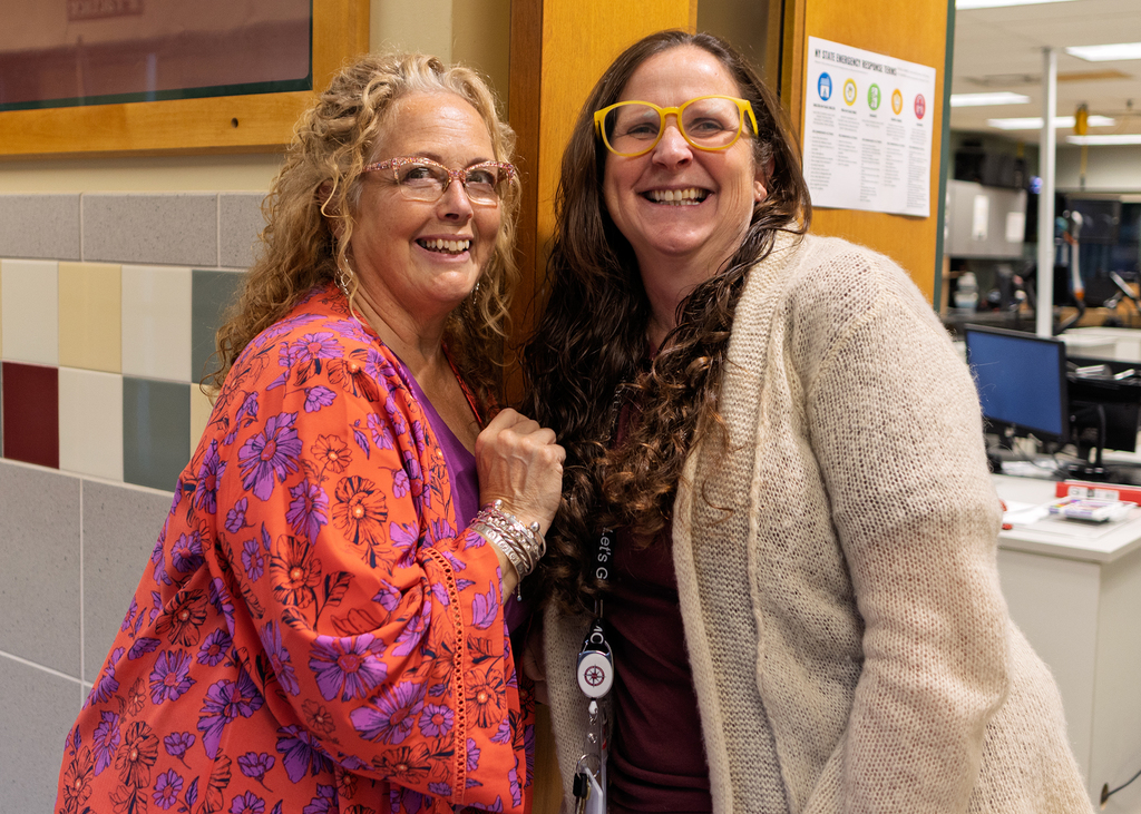 smiling teachers