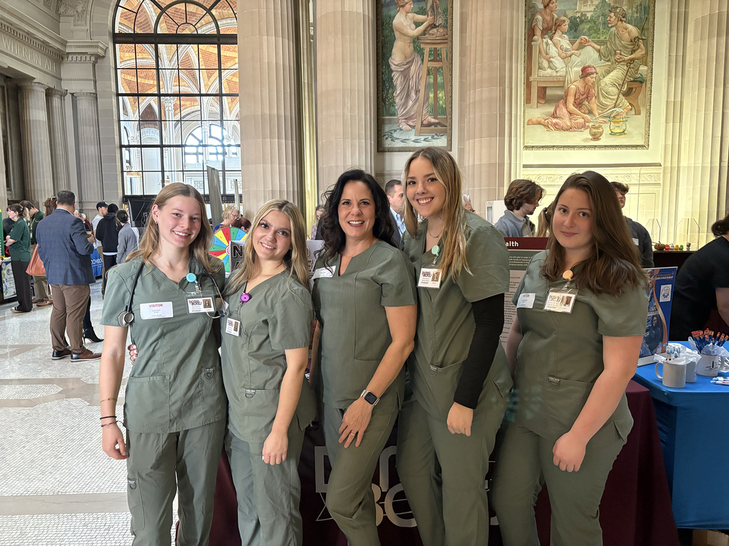 New Visions students and instructor