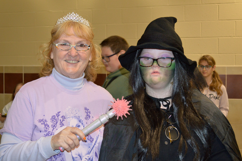 teacher and student as good witch/bad witch