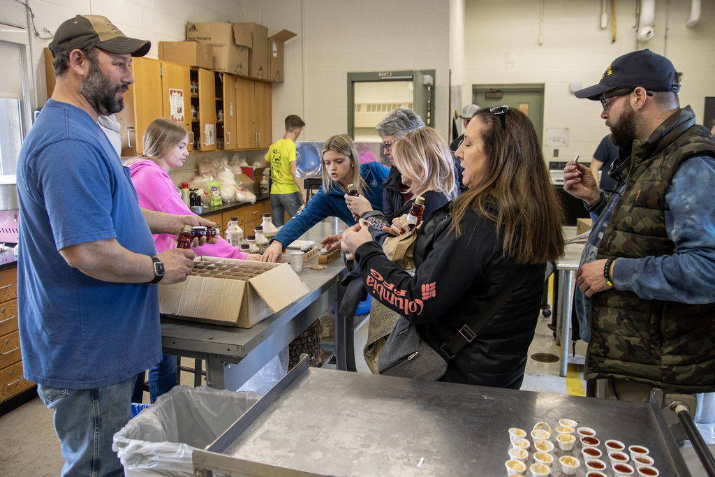 SSC staff purchase maple products