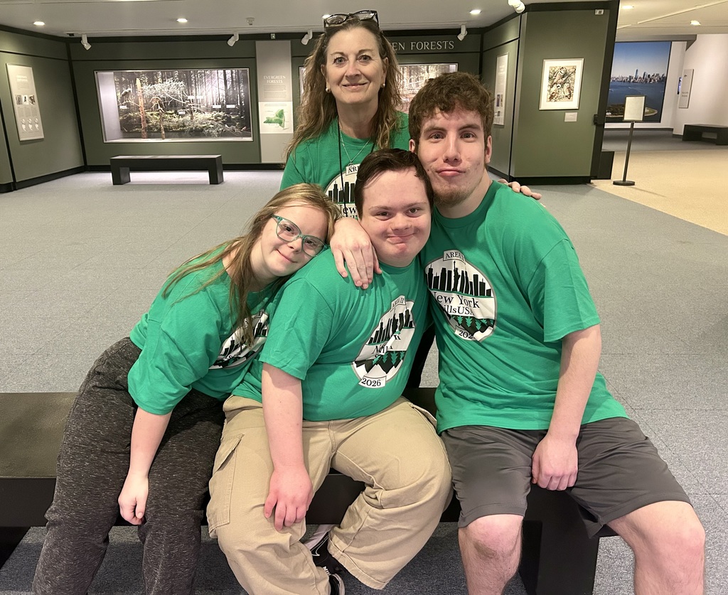Group photo in NYS Museum