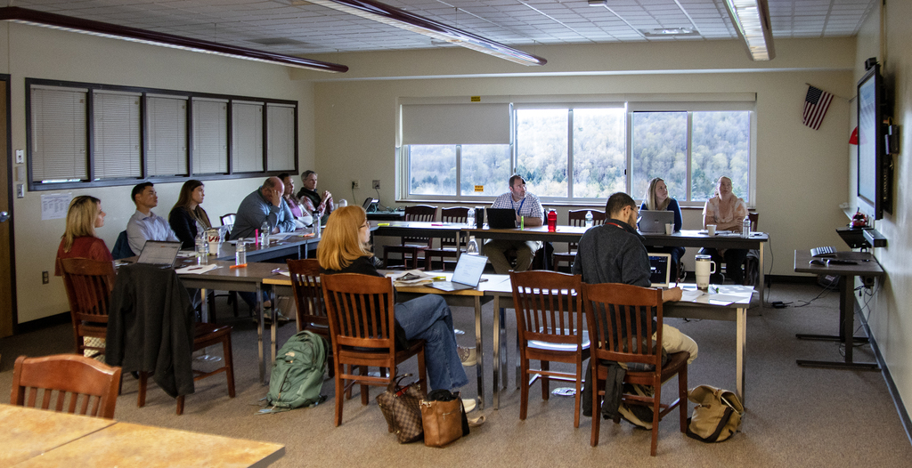 participants in the event at the Harrold Campus location