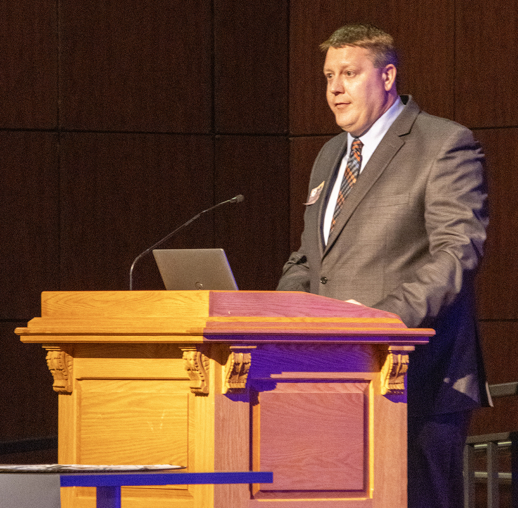 NBT Insurance executive speaking