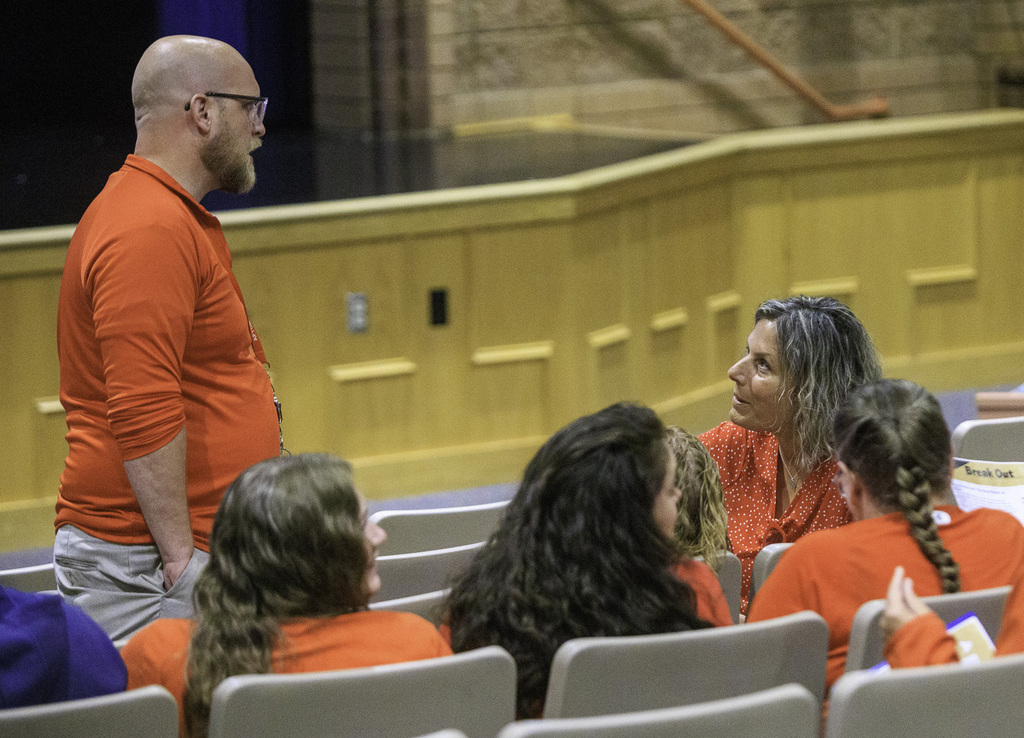 Participants engaged in conversation