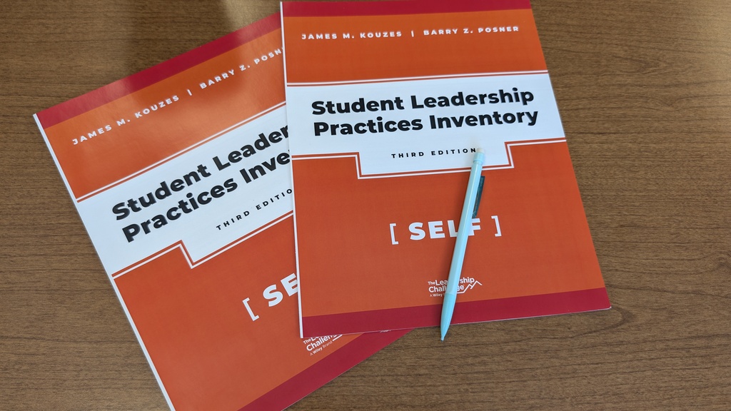 Cover of a printed booklet: Student Leadership Practices Inventory (SELF)