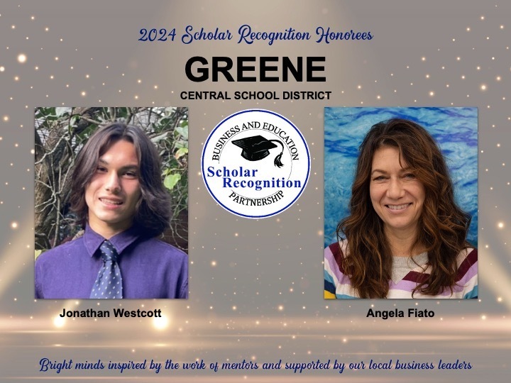 2024 Scholar Recognition Honorees Greene CSD