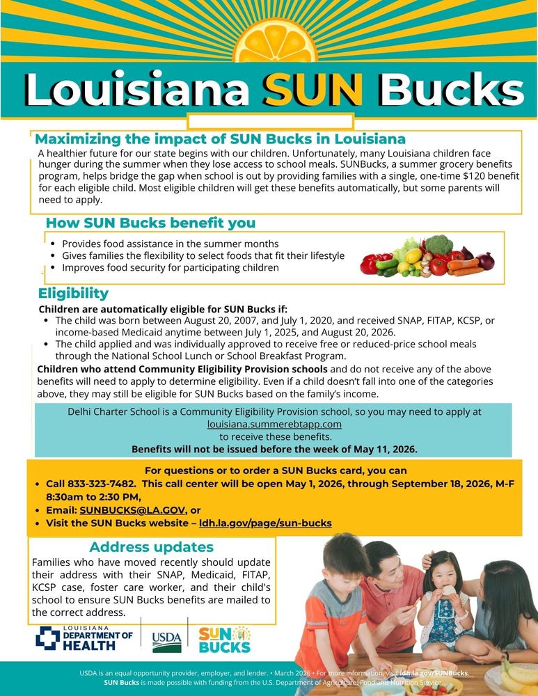 Louisiana SUN Bucks