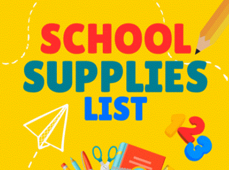 School Supply List 26-27