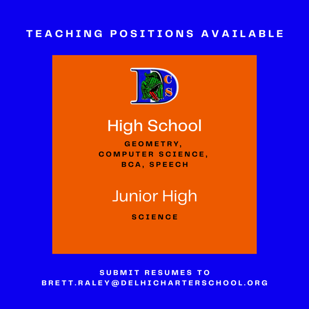 We have a job opening