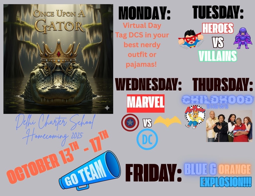 Ince Upon A Gator - Days Themes for Homecoming