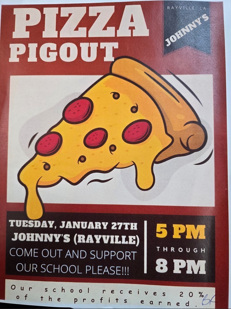 Johnny's Pizza PigOut Flyer