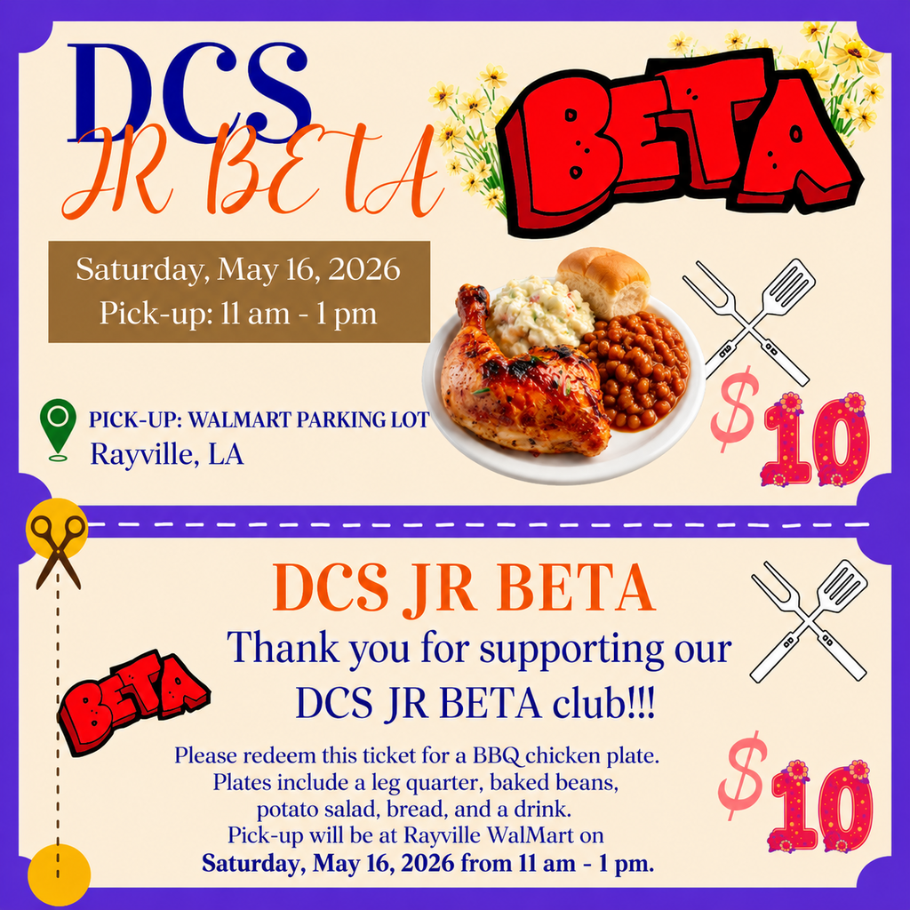 Jr. BETA Fund Raiser Flyer