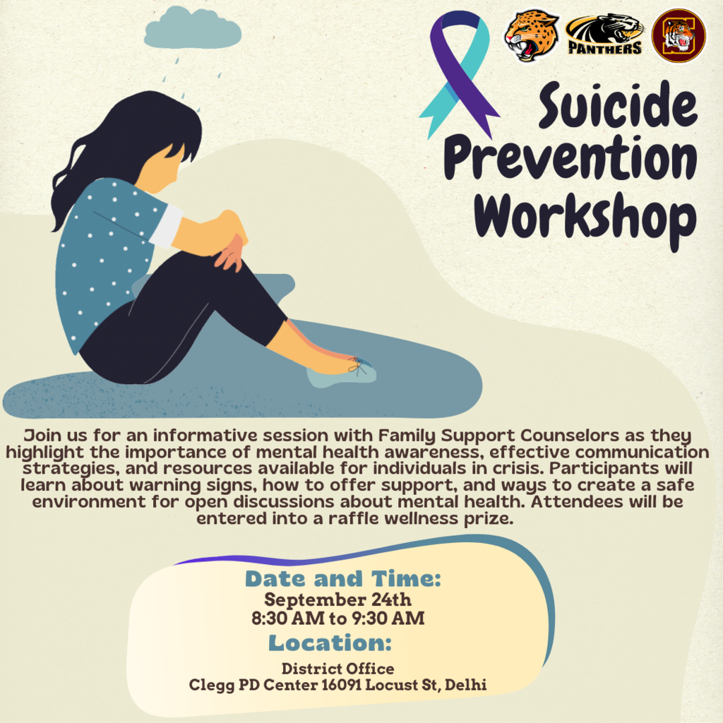 Parent Workshop today at 8:30 am