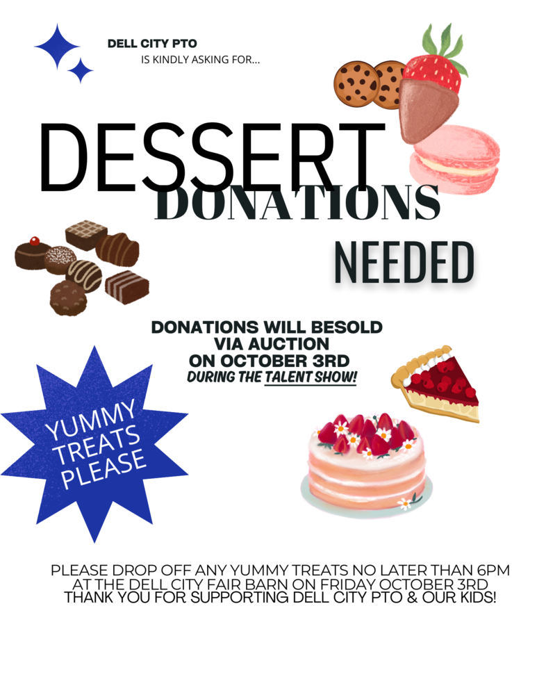 Dessert Donations