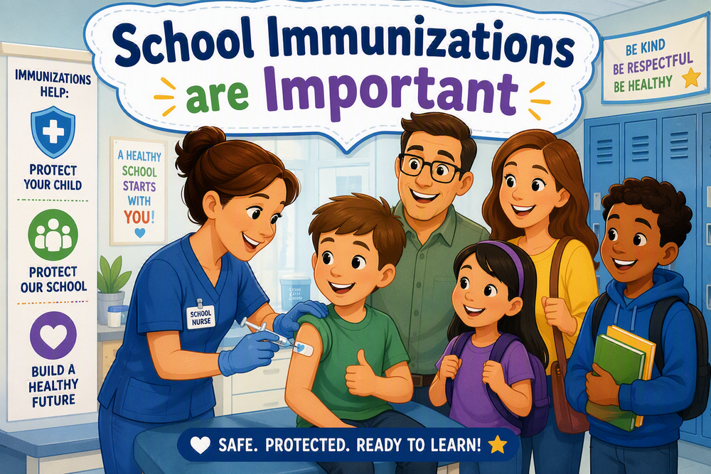 School Immunizations are important