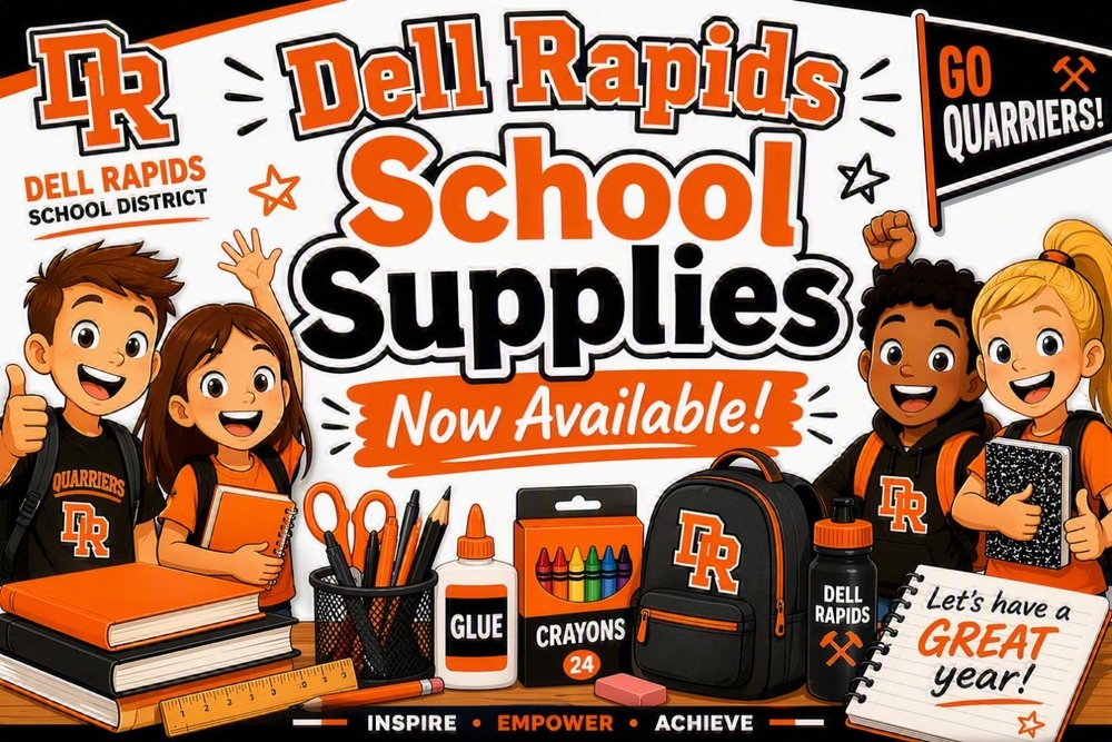 Dell Rapids School Supplies