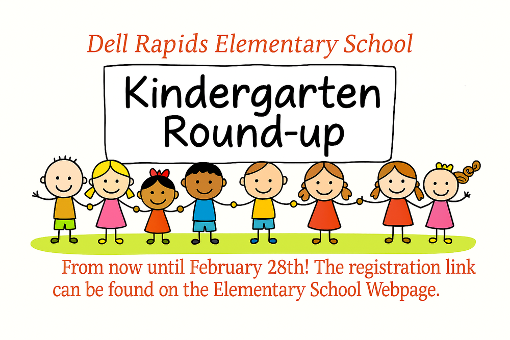 Kindergarten Round-up Graphic