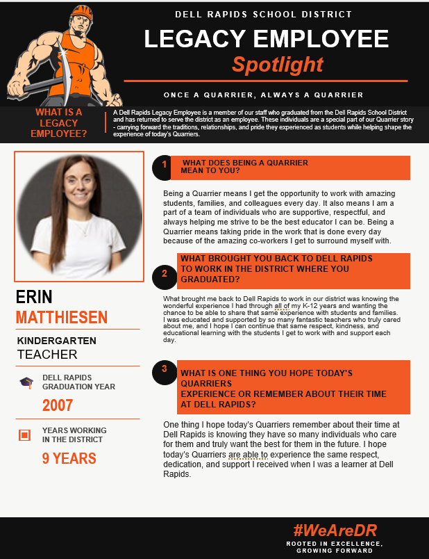 Mrs. Matthiesen Spotlight