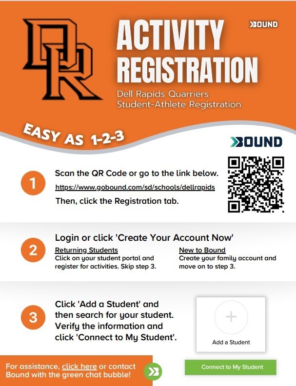 Activity Registration OPEN!