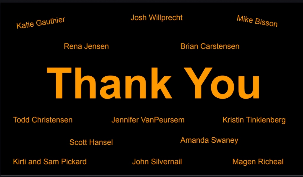 Thank you to everyone who presented at the annual DRMS Career Fair.