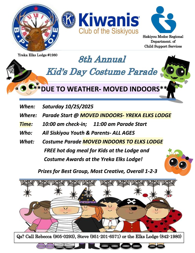 Updated Kiwanis Costume Parade