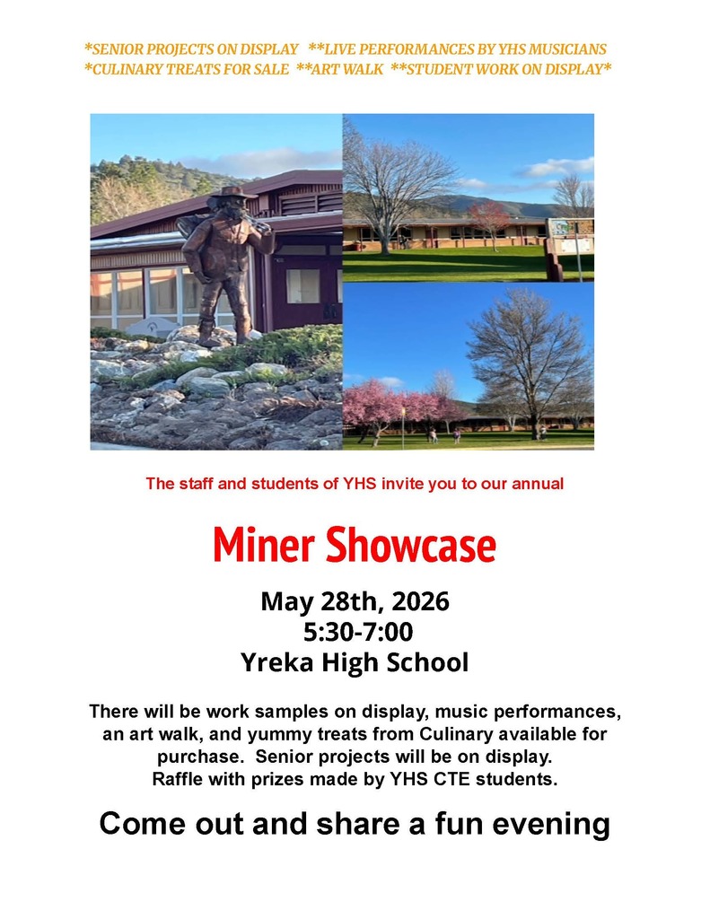 Miner Showcase 2026 Flyer