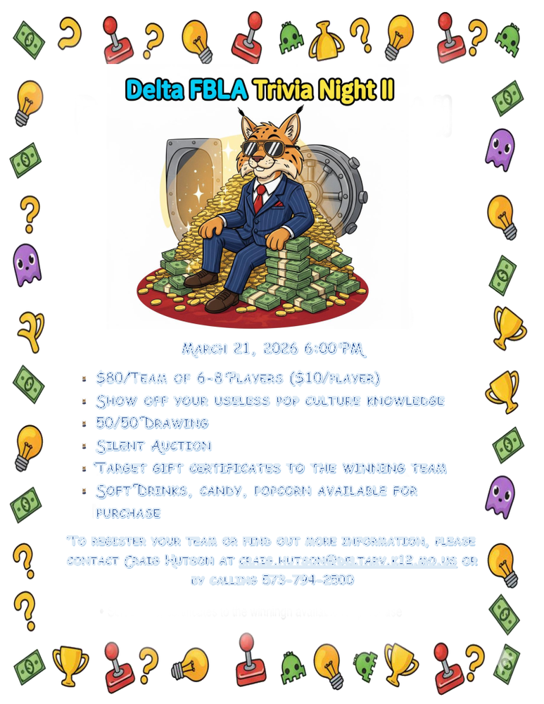 trivia flyer