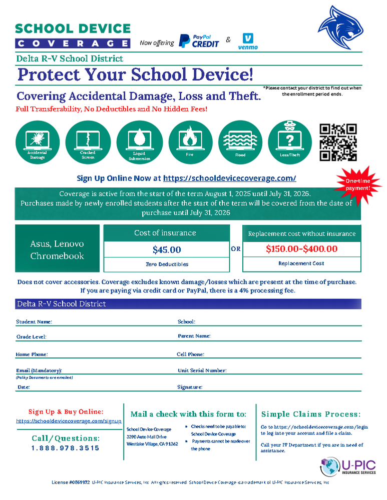 Device Insurance Enrollment Form