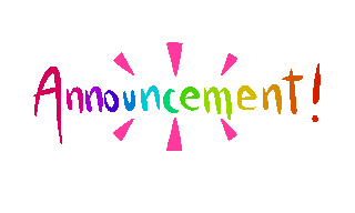 Announcements