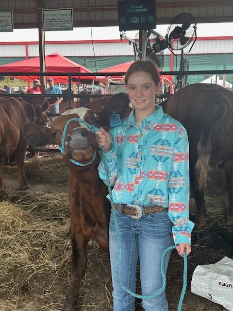 Girl with Cow