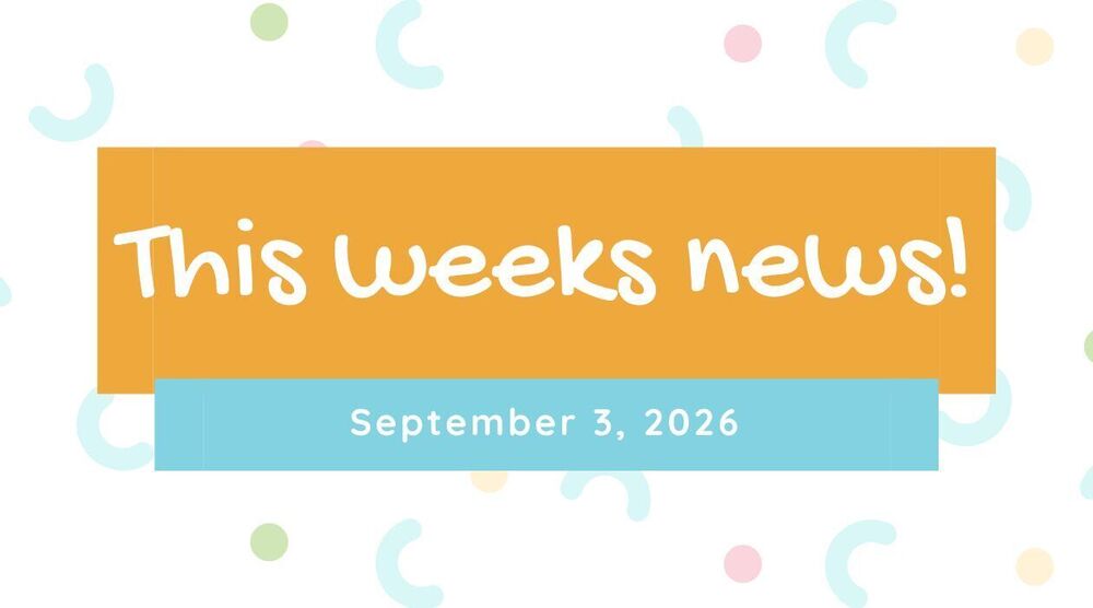 DKES Weekly Newsletter - September 3, 2026