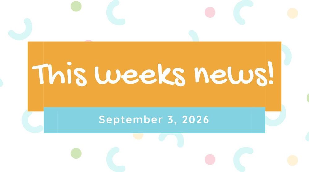DKES Weekly Newsletter - September 3, 2026