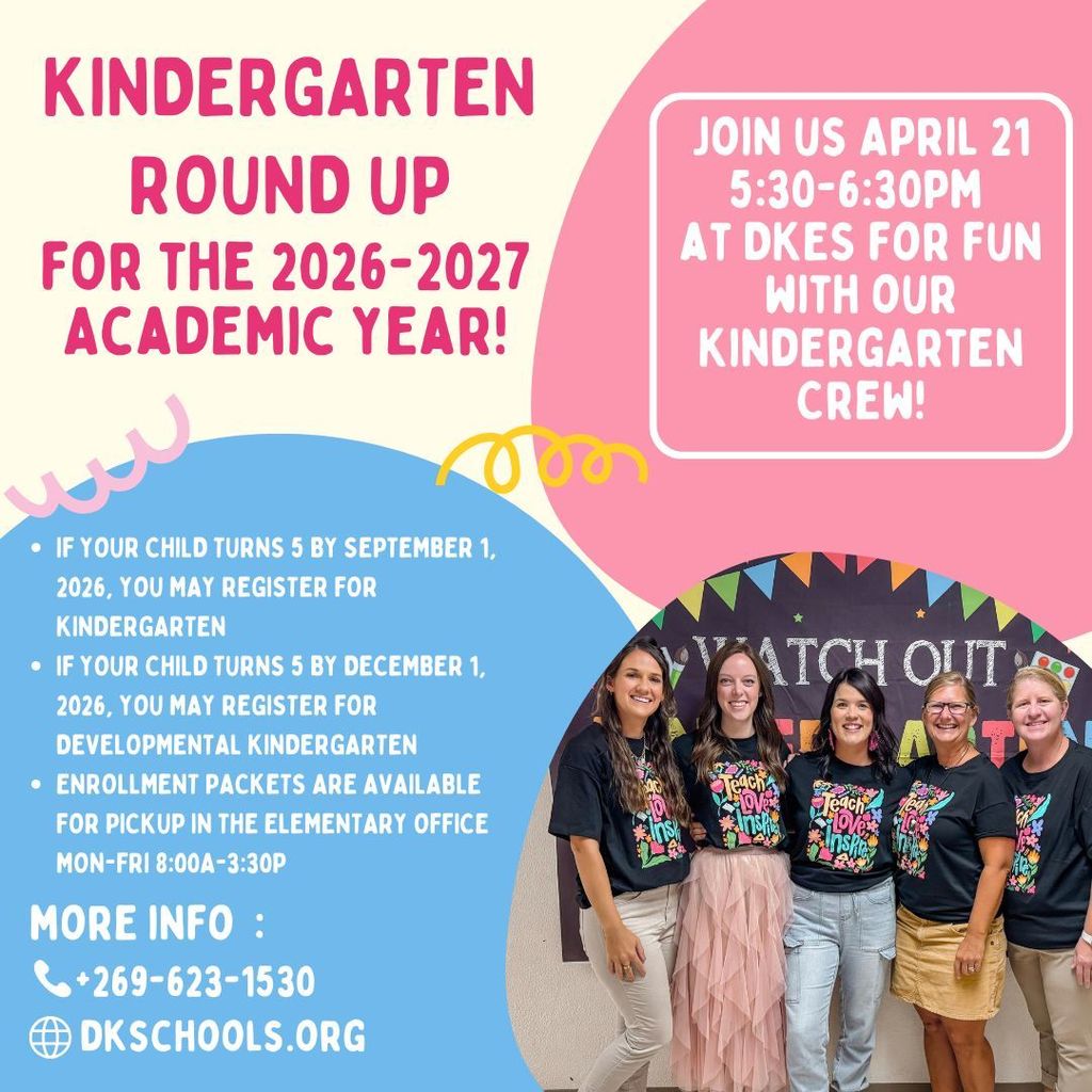 Kindergarten round up!