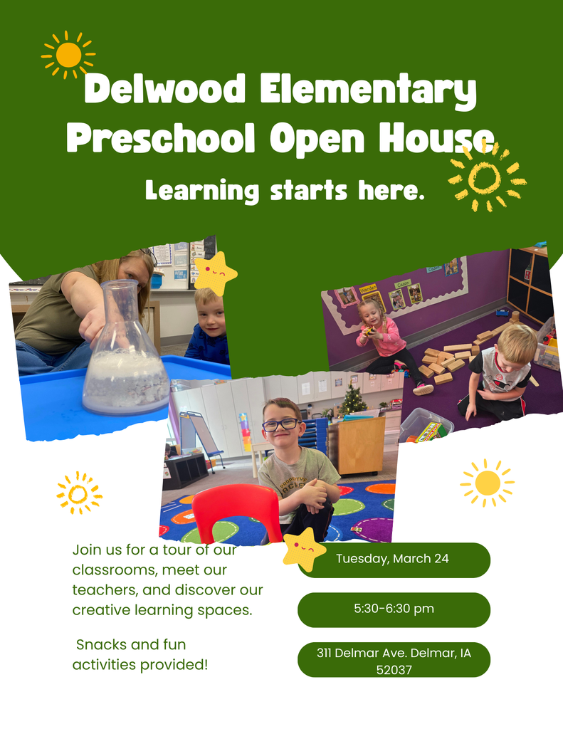 Preschool Open House flyer