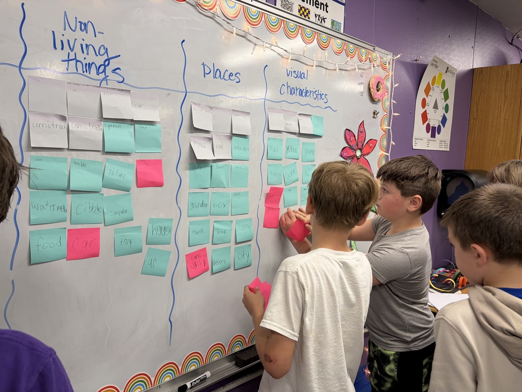 Fourth grade art creating new art