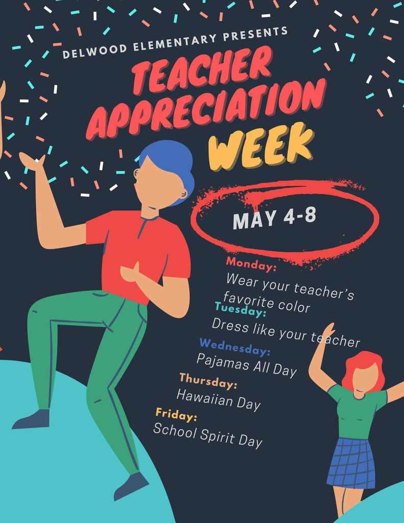 Teacher Appreciation Week Dress Up Days