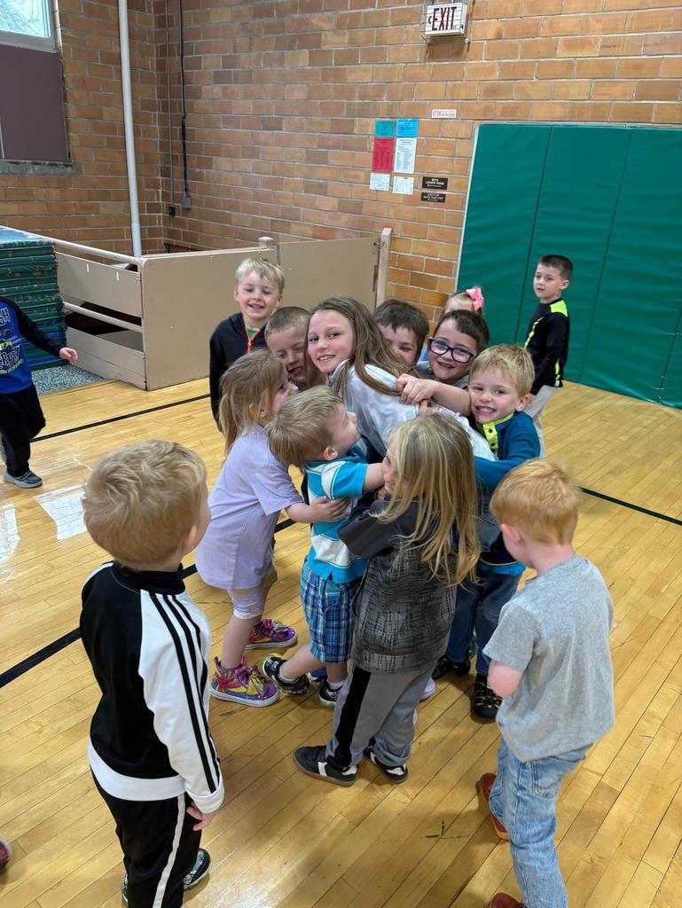 Principal Ingersoll at preschool recess
