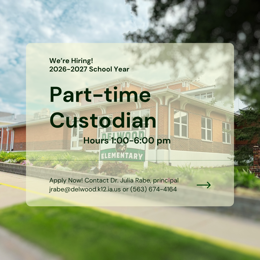 Part time Custodian Opening