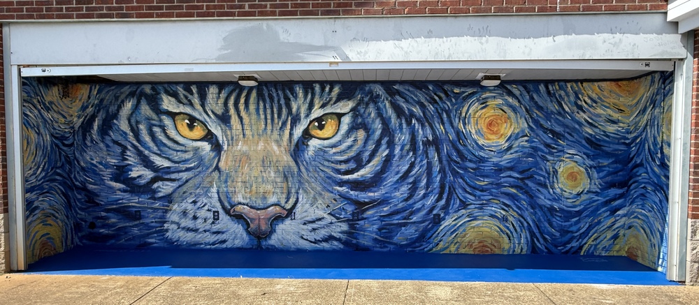 Tiger Court Murals
