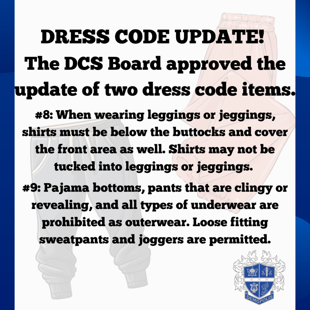 Dress Code Update