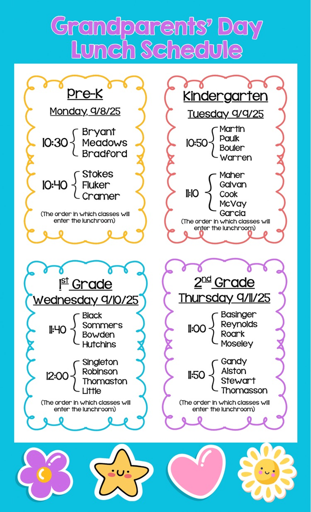 Schedule 