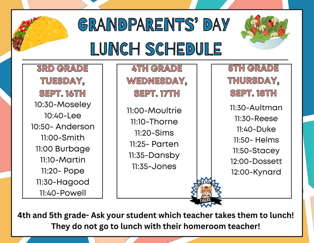 grand day schedule