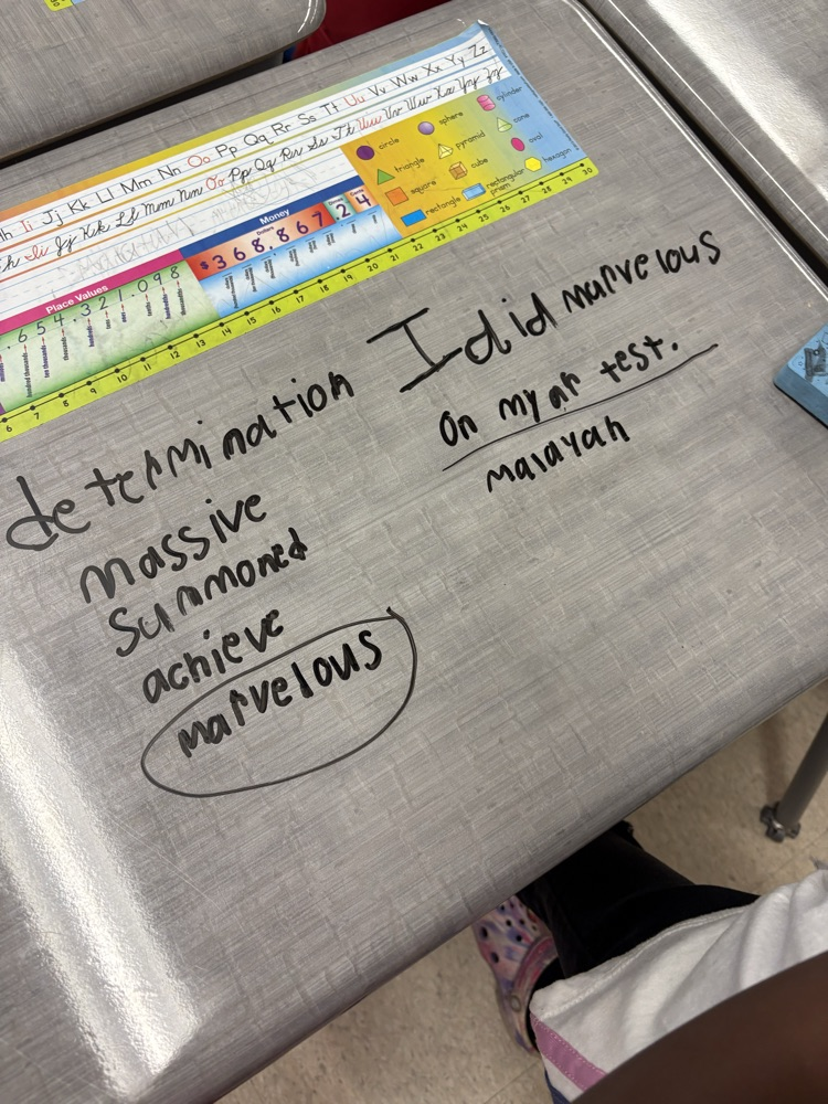 Mrs. Basinger’s class enjoyed using their tier 2 vocabulary words to make super 2nd grade sentences!