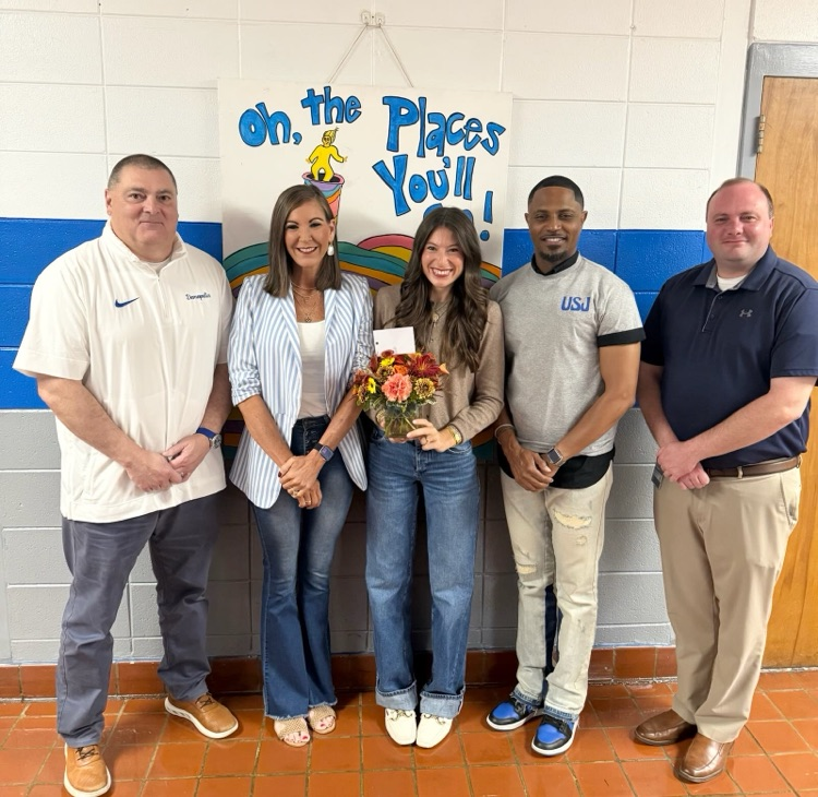 Teacher of year Ms. Burbage