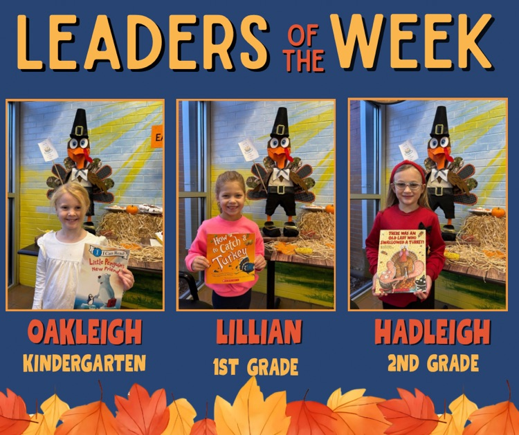 Leaders of the Week!
